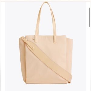 BEIS Commuter Tote in Beige